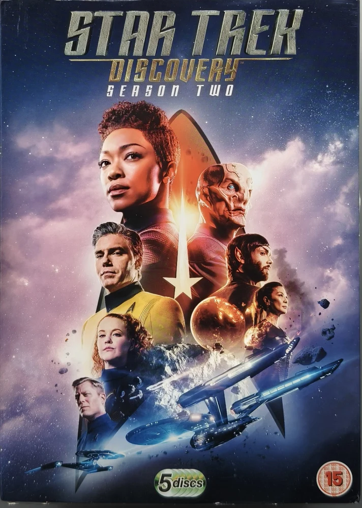 UUSI (5 DVD) Star Trek: Discovery - Kausi 2 - Season Two (2019 SUOMITEKSTIT