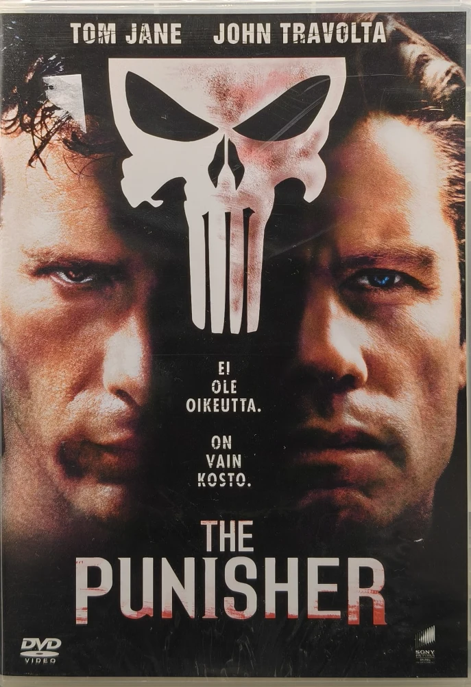 UUSI (DVD) John Travolta: The Punisher (2004) SUOMIKANNET