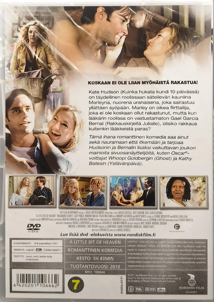 UUSI (DVD) Kate Hudson: A Little Bit of Heaven (2010) SUOMIKANNET
