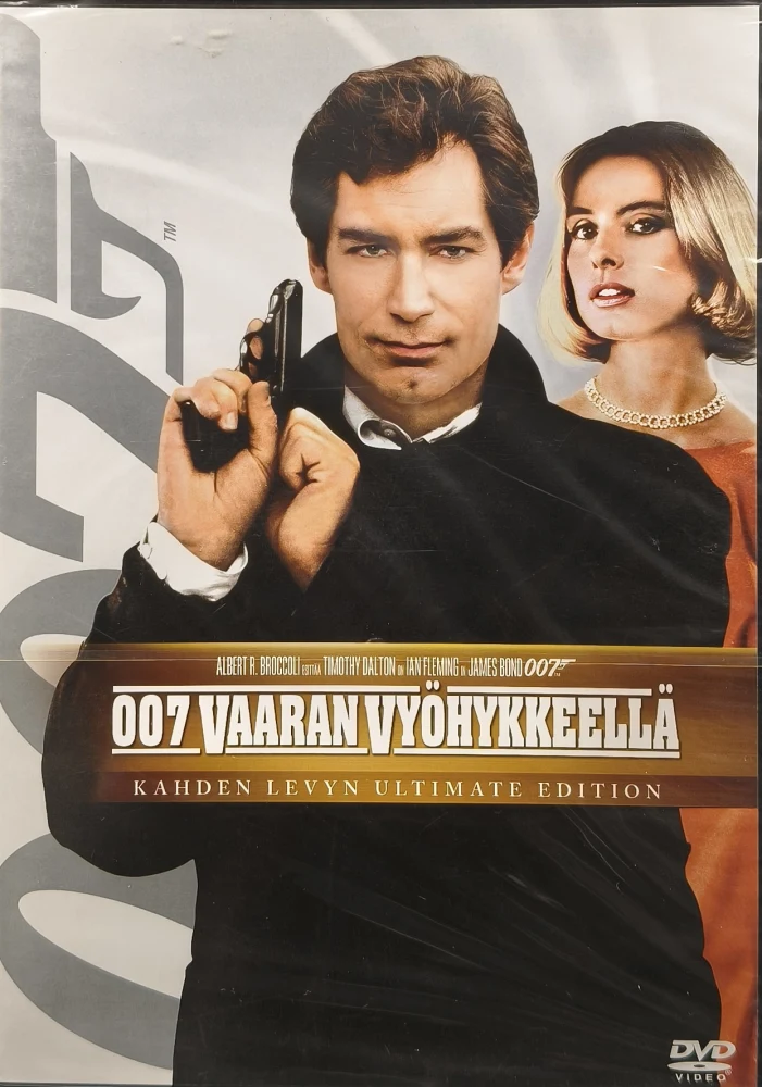 UUSI (2 DVD) Timothy Dalton: James Bond - 007 Vaaran Vyöhykkeellä (1987)