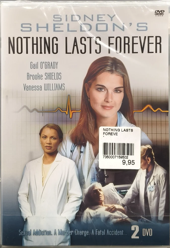 UUSI (2 DVD) Sidney Sheldon: Mikään ei ole ikuista - Nothing lasts forever (1995)
