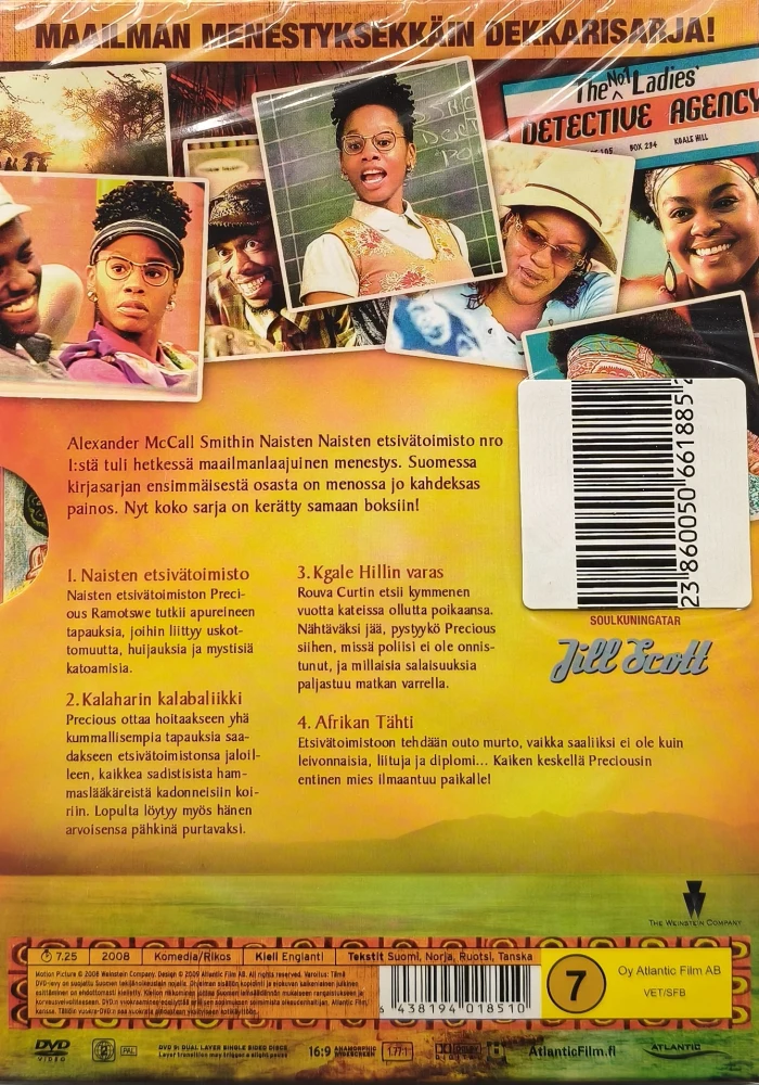 UUSI (4 DVD) Naisten etsivätoimisto nro 1 - KOKO SARJA (2008)