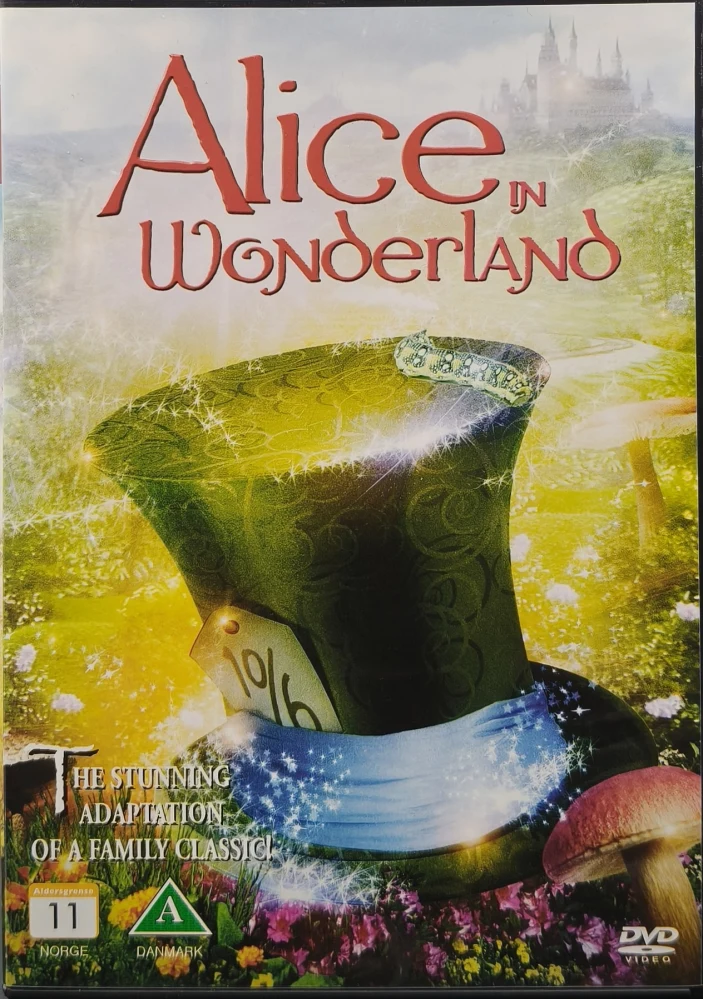 DVD) Alice in Woderland - Liisa ihmemaassa (1985)