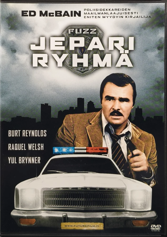DVD) Burt Reynolds, Raquel Welsh: Jepariryhmä - Fuzz (1972) SUOMIKANNET