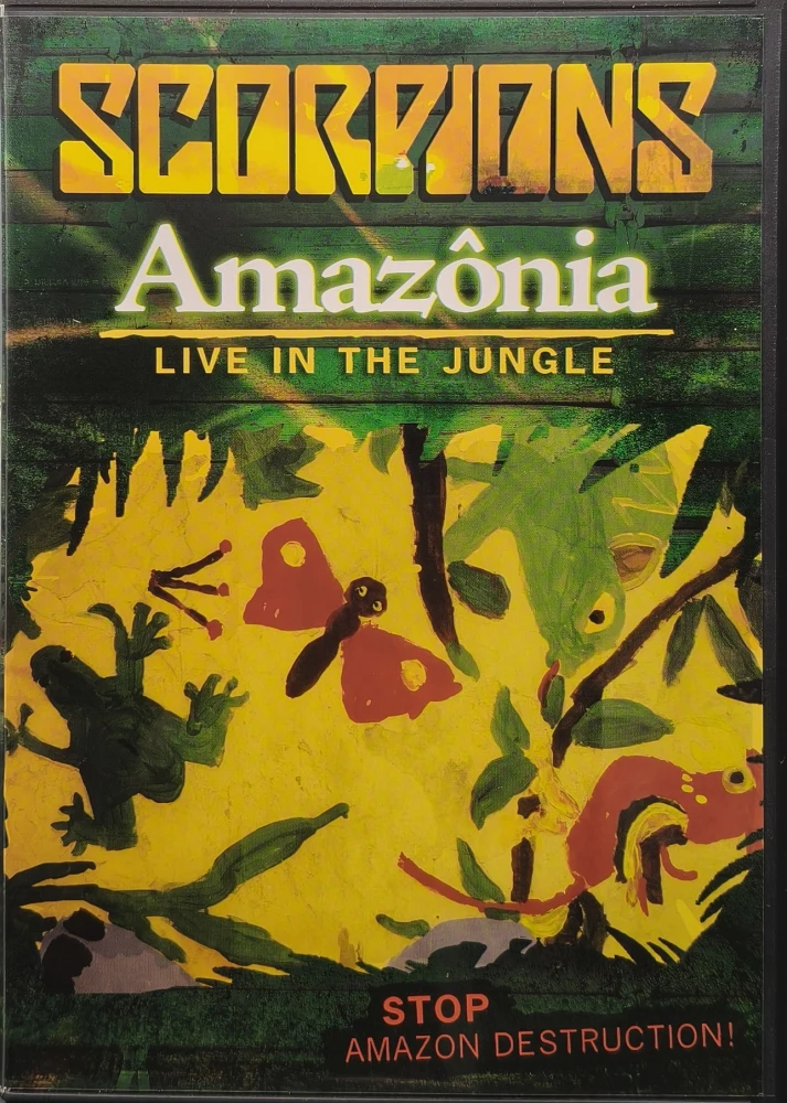 DVD) Scorpions – Amazônia - Live In The Jungle (2009)