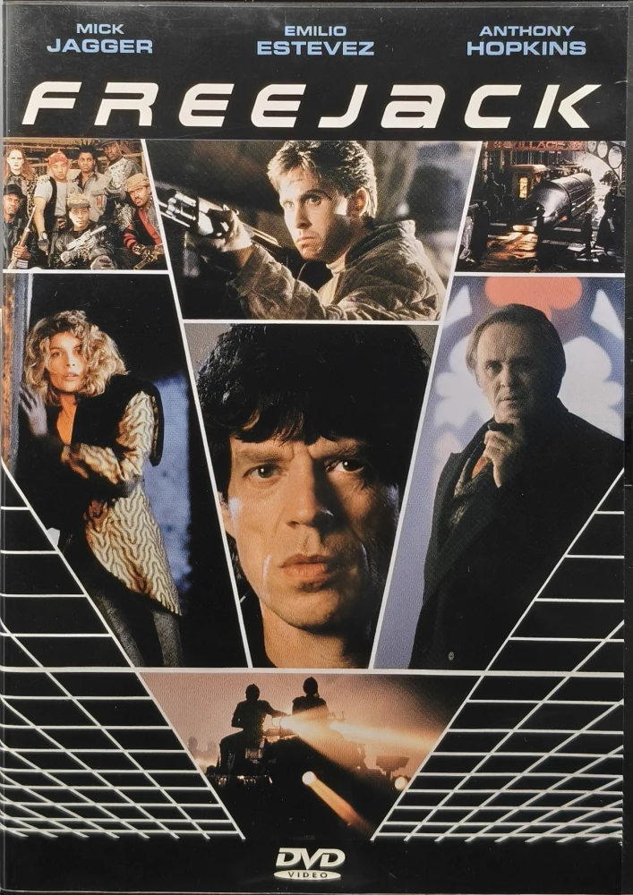DVD) Emilio Estevez, Mick Jagger: Freejack (1992) SUOMIKANNET