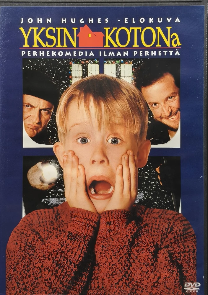 DVD) Yksin kotona (1) - Home Alone (1990) SUOMIKANNET