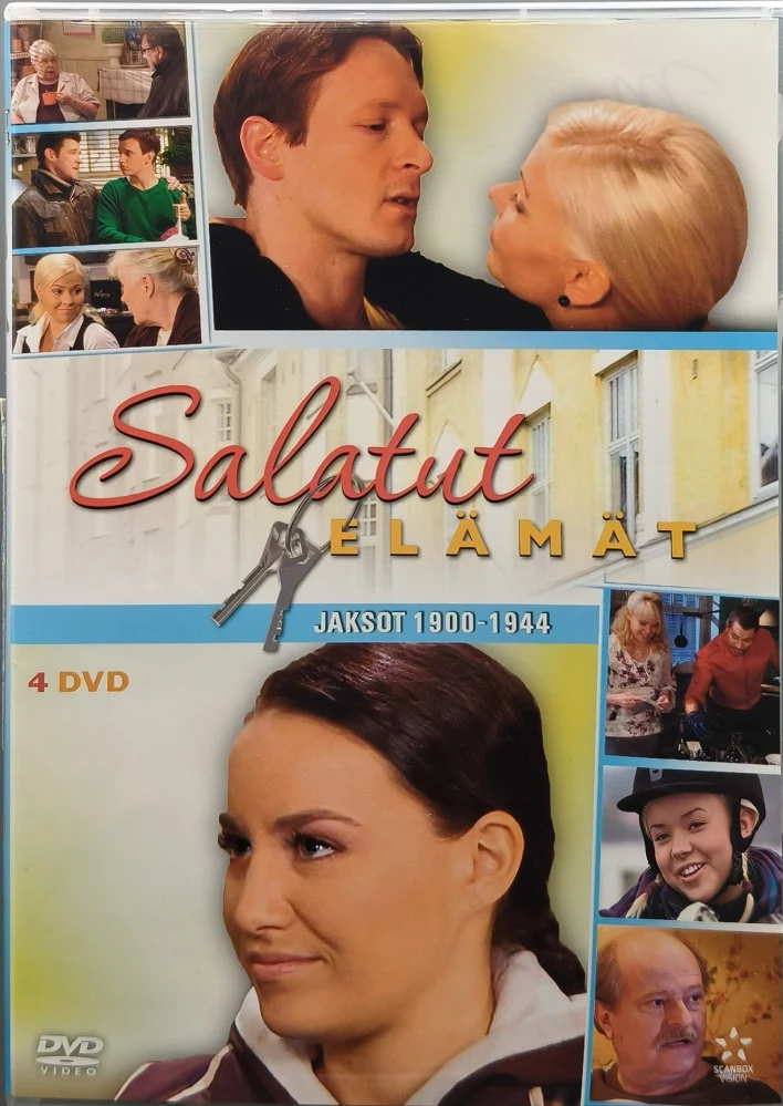 4 DVD) Salatut elämät - Jaksot 1900-1944