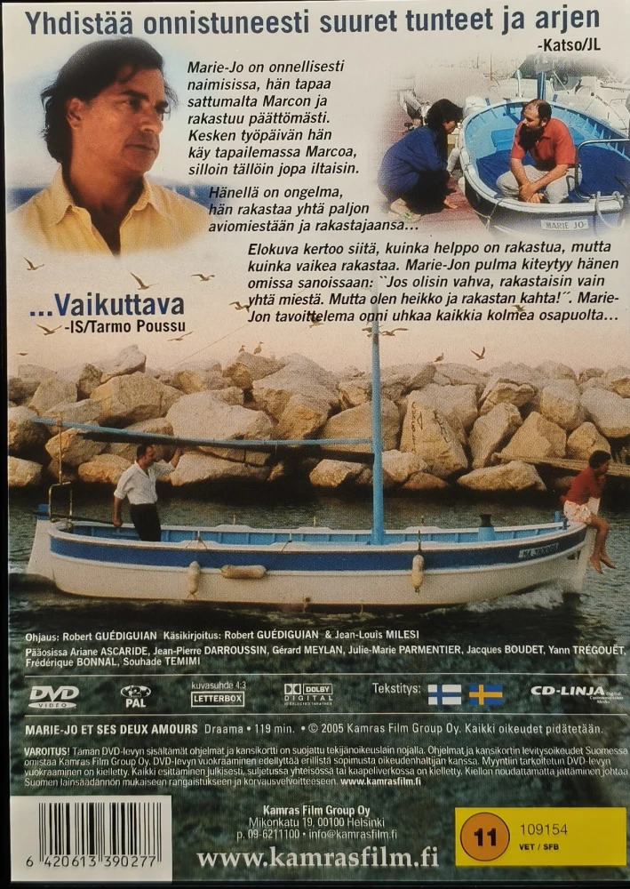 DVD) Marie - Jon kaksi rakastajaa (2002) SUOMIKANNET