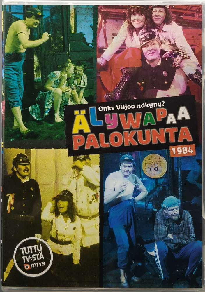 2 DVD) ÄWPK - Älywapaa Palokunta - Onks Viljoo näkyny? (1984)