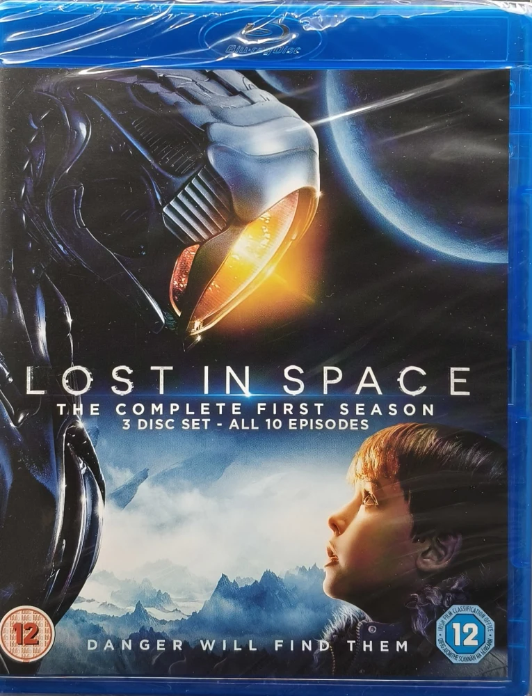 UUSI (3 BLU-RAY) Lost in Space - Matkalla avaruuteen - Season 1. (2018) KAUSI 1