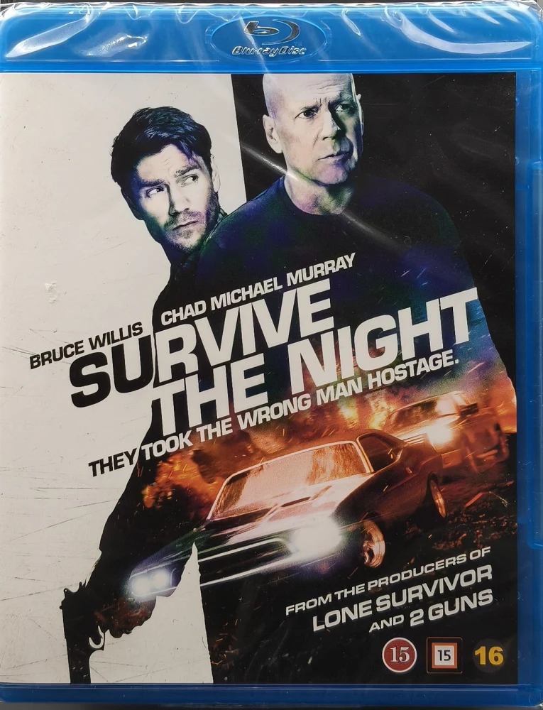 UUSI (BLU-RAY) Bruce Willis: Survive the Night (2020)