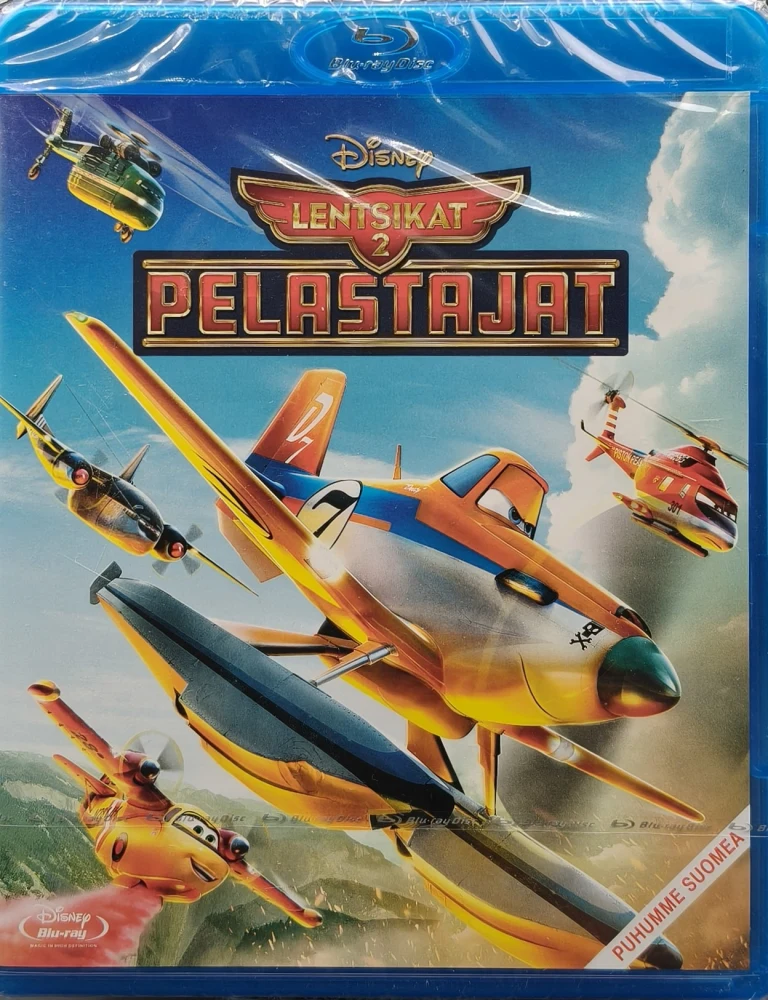 UUSI (BLU-RAY) DISNEY: Lentsikat 2 - Pelastajat (2014) SUOMIKANNET