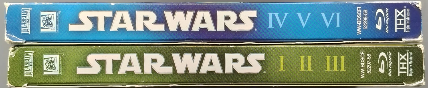6 BLU-RAY) Star Wars: Episodit I - VI - SUOMIKANNET