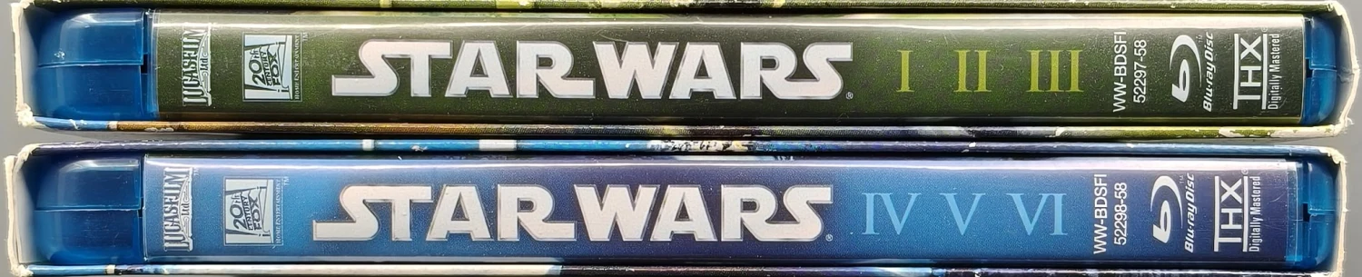 6 BLU-RAY) Star Wars: Episodit I - VI - SUOMIKANNET