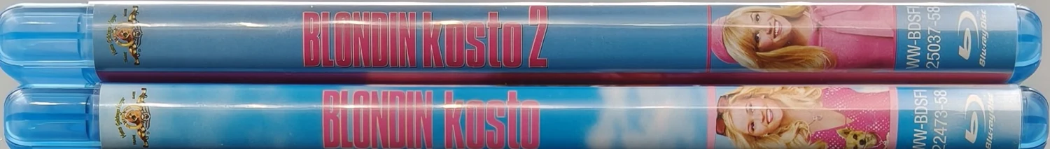 2 BLU-RAY)  Reese Witherspoon: Blondin kosto & Blondin kosto 2 - SUOMIKANNET