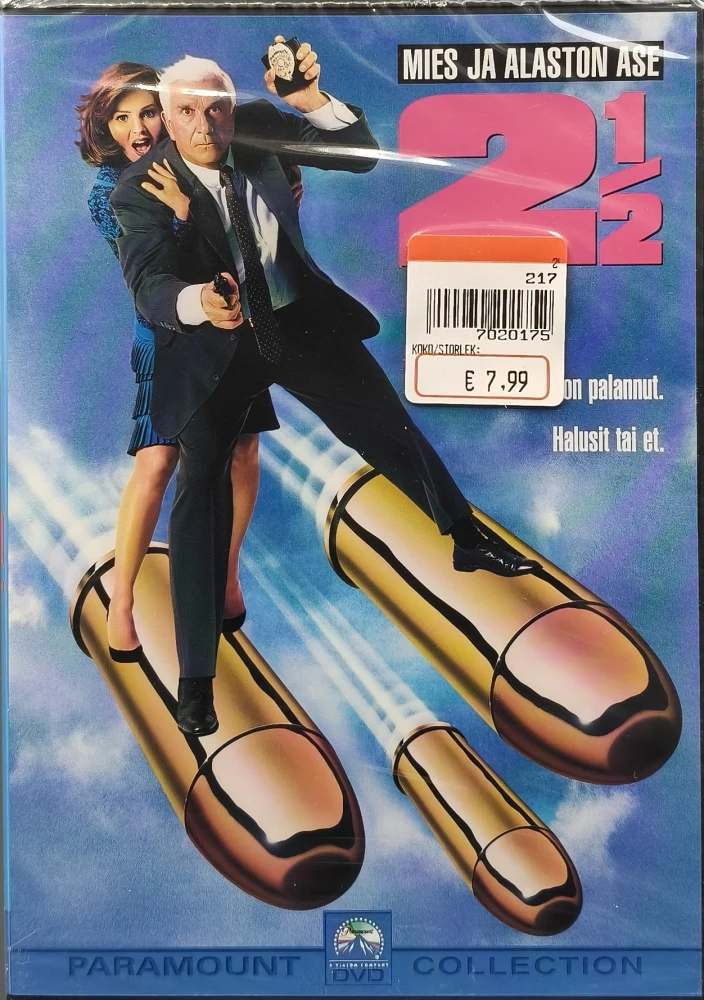 UUSI (3 DVD) Mies ja alaston ase 1-3 - The Naked Gun: Trilogia - SUOMIKANNET