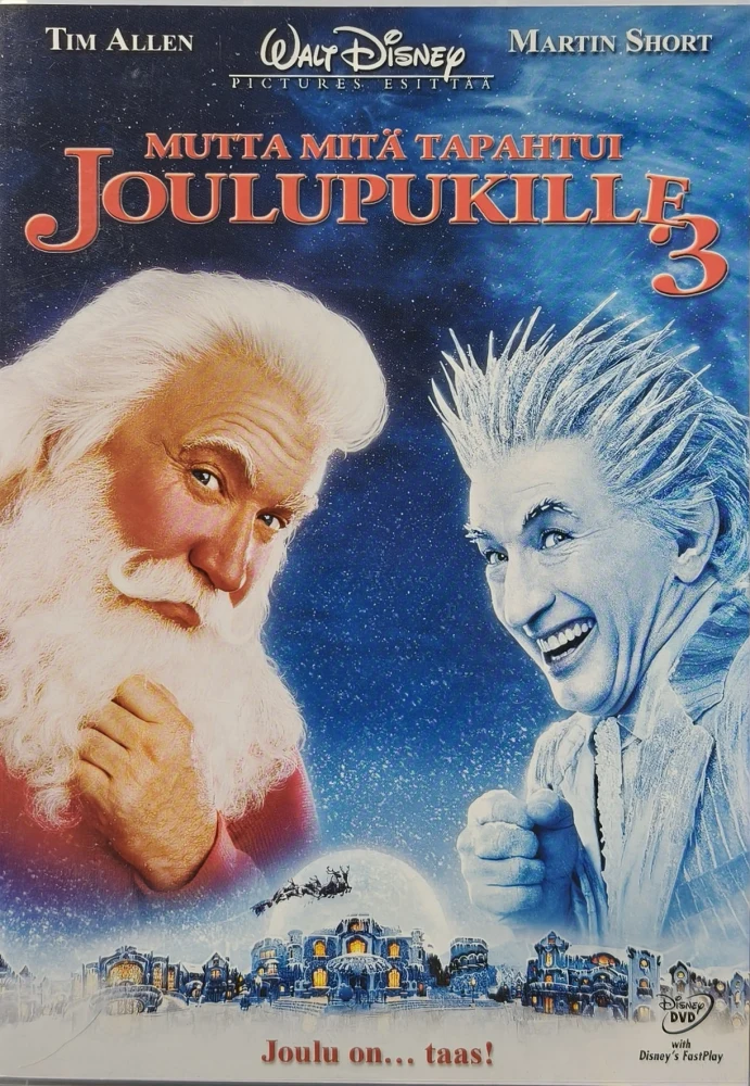 3 DVD) Mutta mitä tapahtui Joulupukille? (1-3) Trilogia - SUOMIKANNET