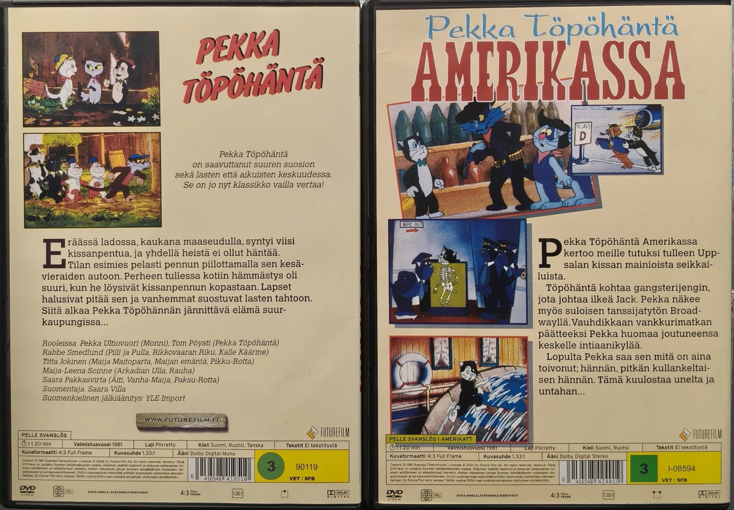 2 DVD) Pekka Töpöhäntä & Pekka Töpöhäntä Amerikassa - PUHUMME SUOMEA