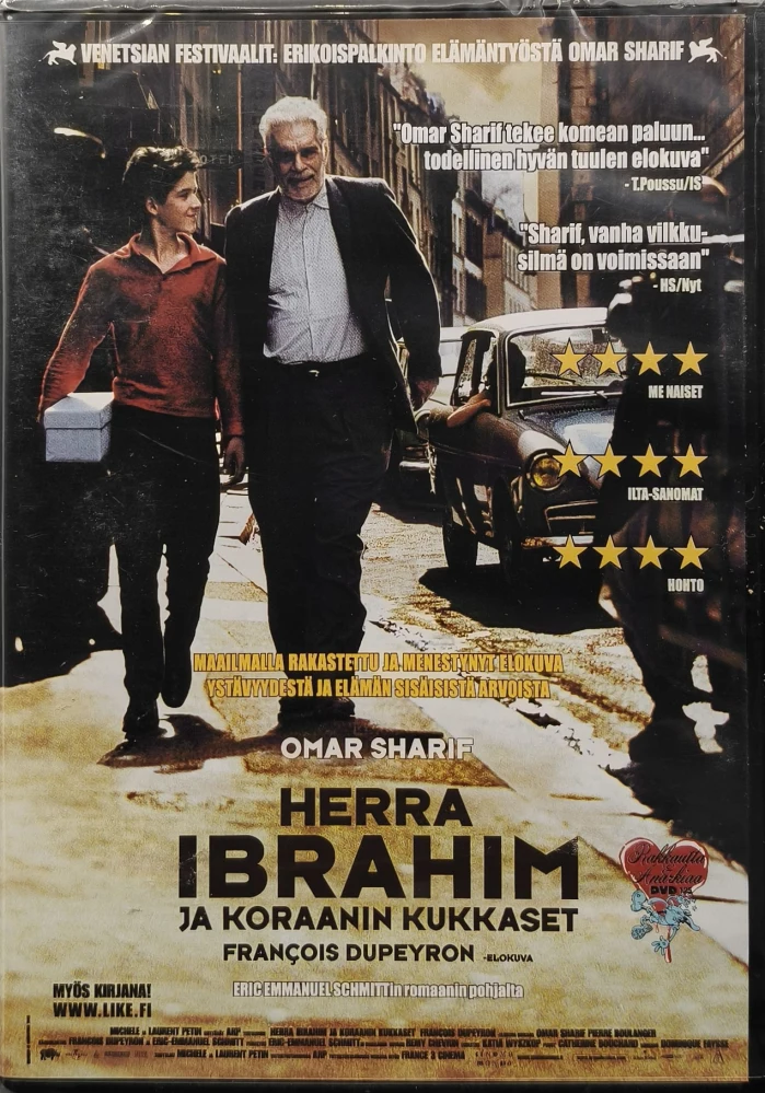 UUSI (DVD) Herra Ibrahim ja koraanin Kukkaset (2003)