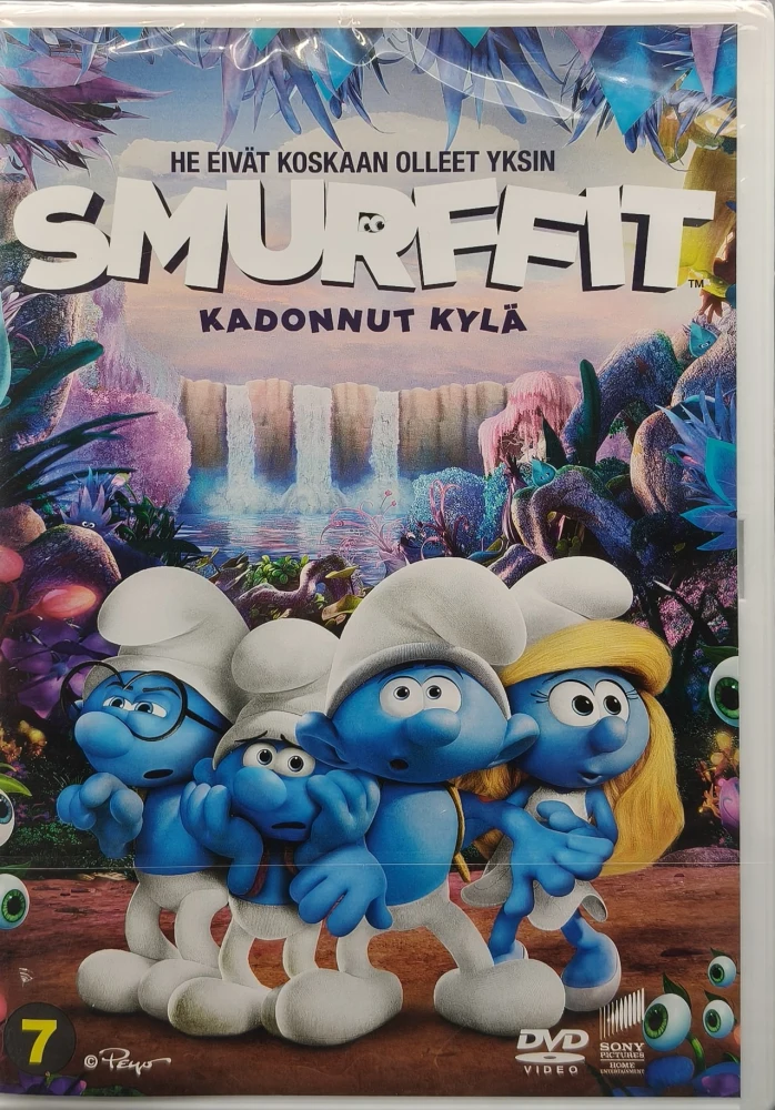 UUSI (DVD) Smurffit - Kadonnut kylä (2017) PUHUMME SUOMEA