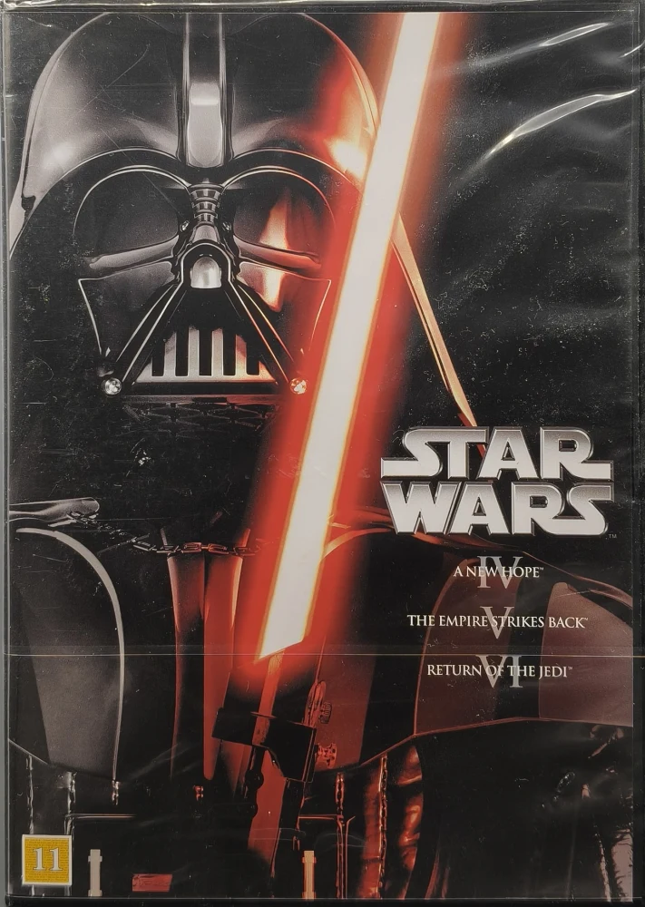 UUSI (3 DVD BOKSI) Star Wars: Episodi IV - VI - (4-6)