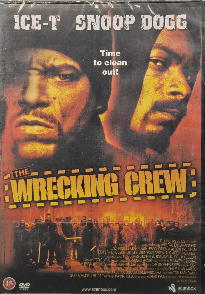 UUSI (DVD) Wrecking Crew - Romuttajat (1999) Snoop Dogg, Ice-T