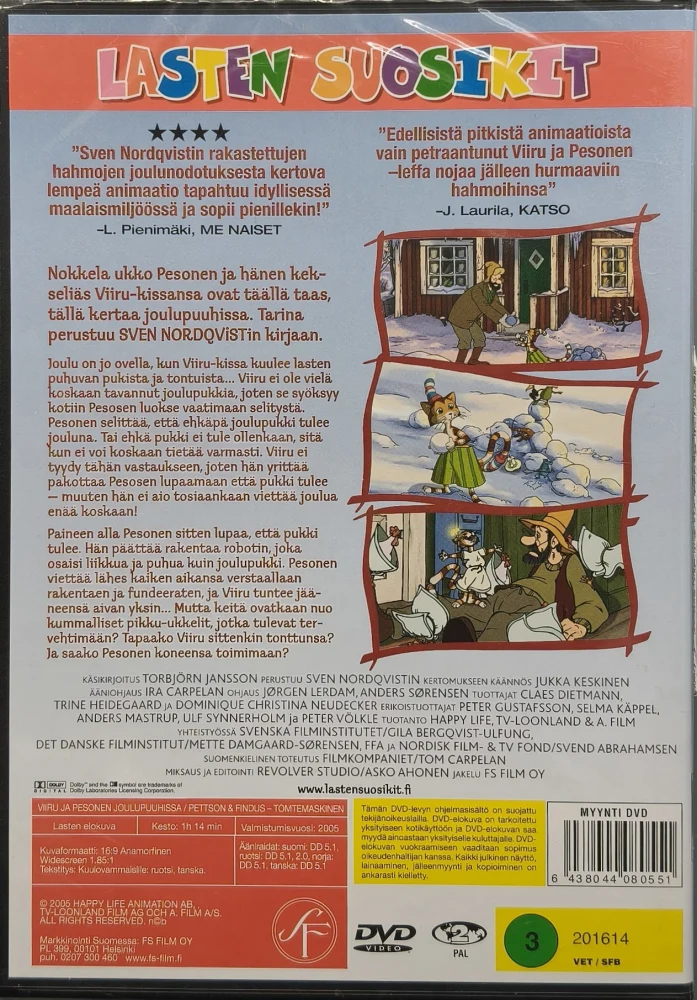 UUSI (DVD) Viiru ja Pesonen Joulupuuhissa - PUHUMME SUOMEA (2005)