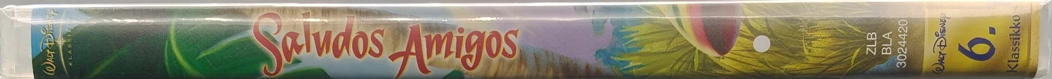 UUSI (DVD) Walt Disney Klassikko 6. - SALUDOS AMIGOS (1943)