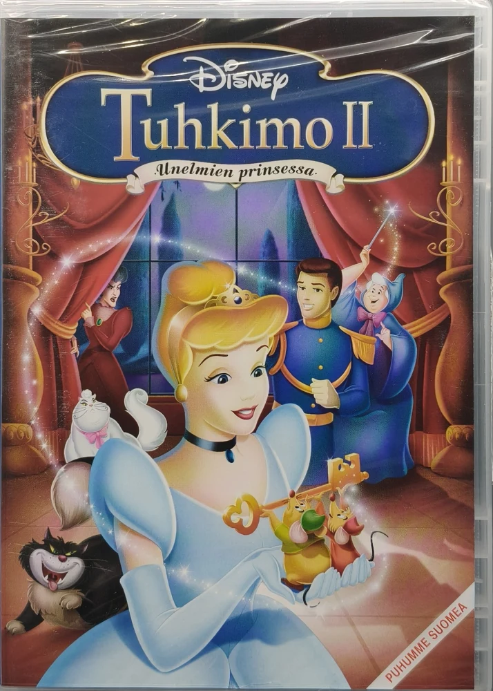 UUSI (DVD) DISNEY: Tuhkimo II (2) - Unelmien prinsessa (2001)