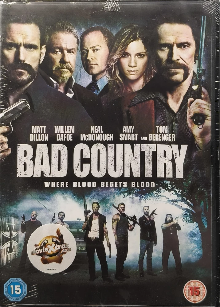 UUSI (DVD) Bad Country (2014) SUOMITEKSTIT