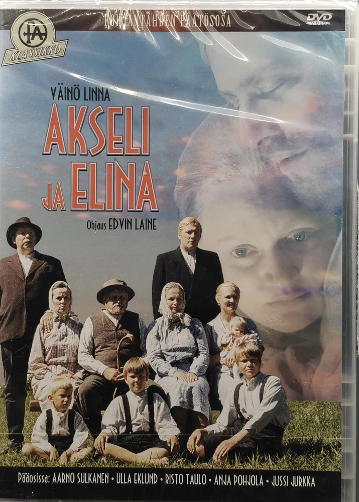 UUSI (DVD) Edvin Laine: Akseli ja Elina (1970)