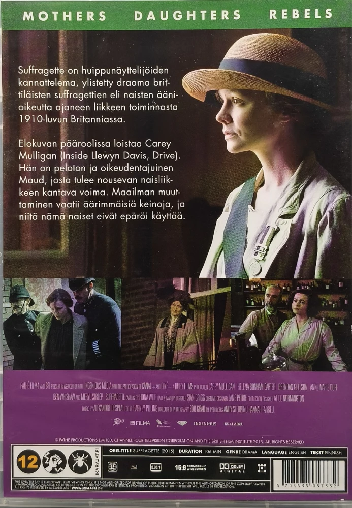 DVD) Meryl Streep: Suffragette (2015)