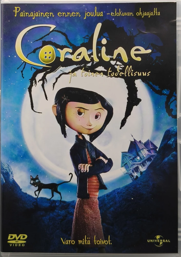 DVD) Coraline ja toinen todellisuus (2009) SUOMIKANNET