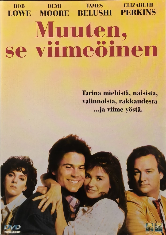 DVD) Rob Love, Demi Moore: Muuten, se viimeöinen - About Last Night (1986)