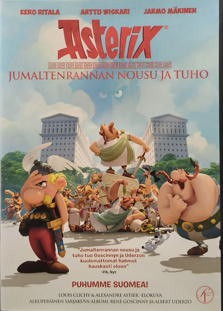 DVD) Asterix - Jumaltenrannan nousu ja tuho (2014)