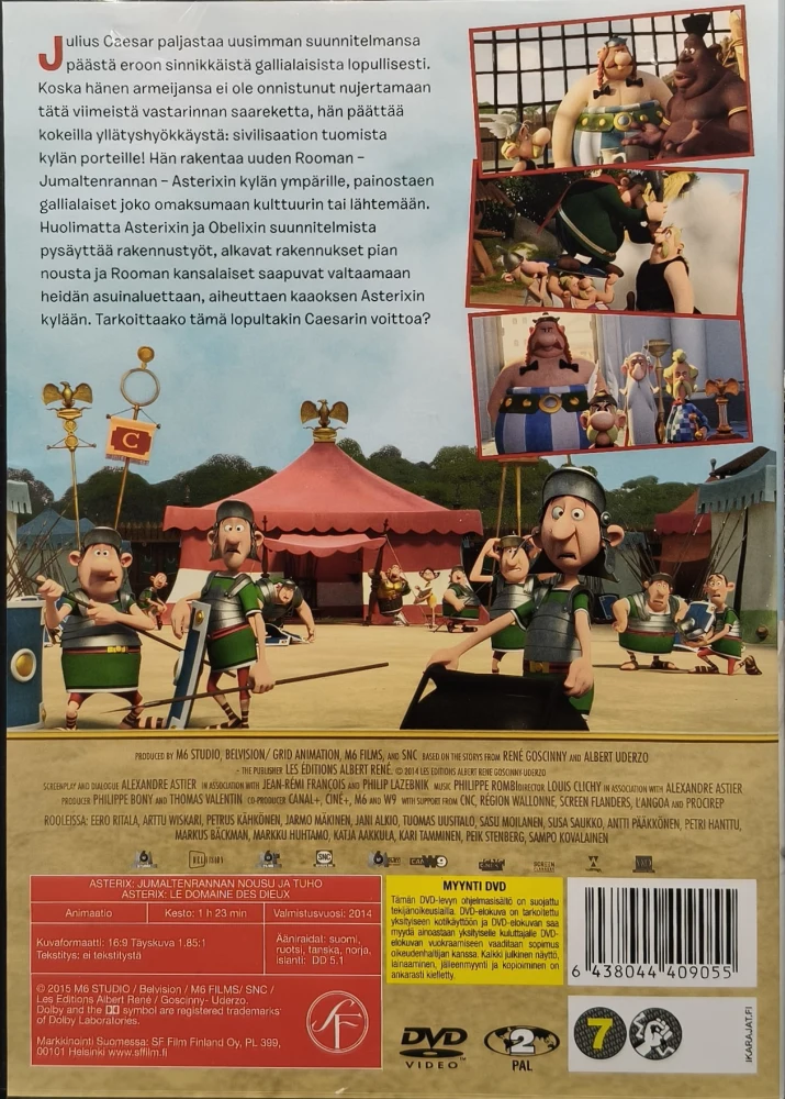 DVD) Asterix - Jumaltenrannan nousu ja tuho (2014)