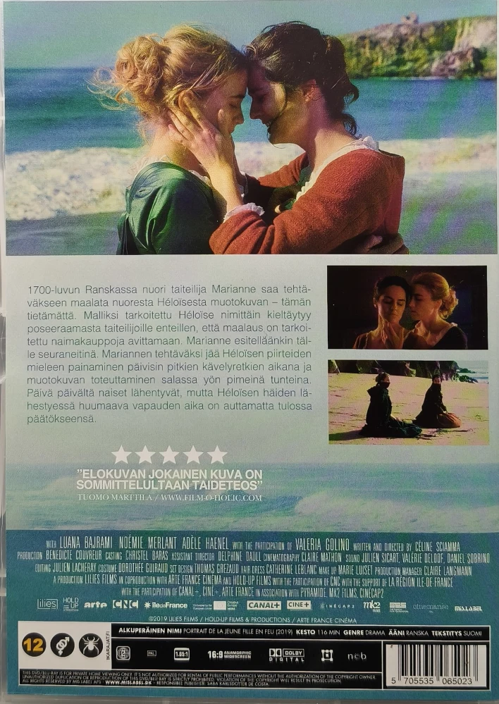 DVD) Noémie Merlant, Adèle Haenel: Nuoren naisen muotokuva (2019)