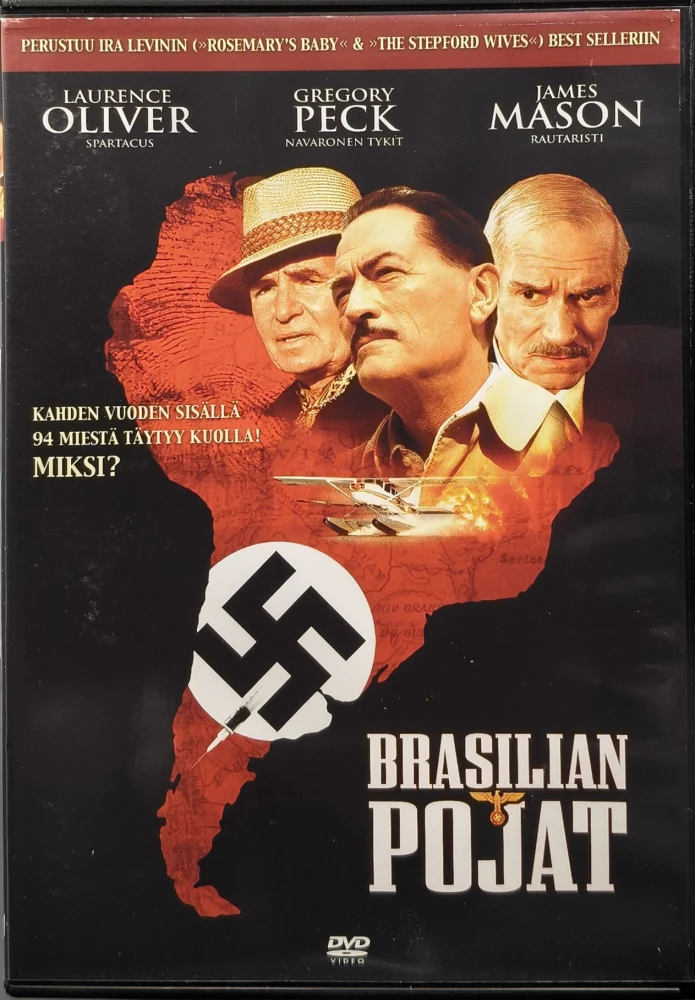 DVD) Gregory Peck: Brasilian Pojat (1978) SUOMIKANNET