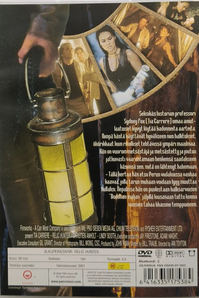 DVD) Tia Carrere: Relic Hunter - Aarteenmetsästäjä (2001)
