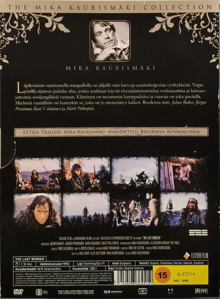 DVD) Mika Kaurismäki: The Last Border - viimeisellä rajalla (1993)