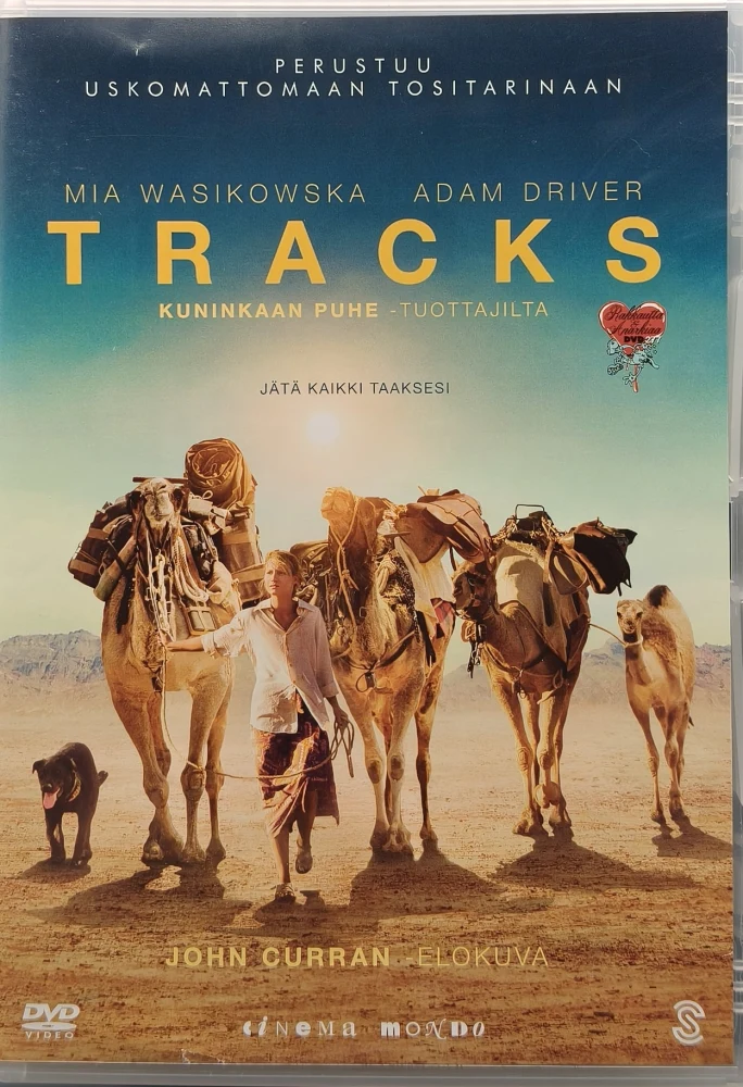 DVD) Mia Wasikowska, Adam Driver: Tracks (2013)