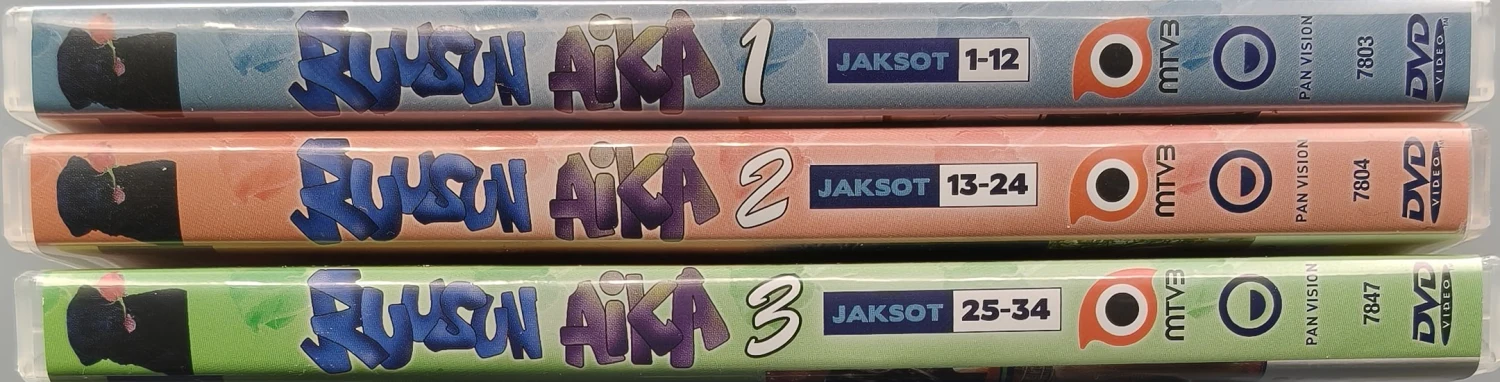 3 DVD) RUUSUN AIKA - KOKO SARJA (1990-91)
