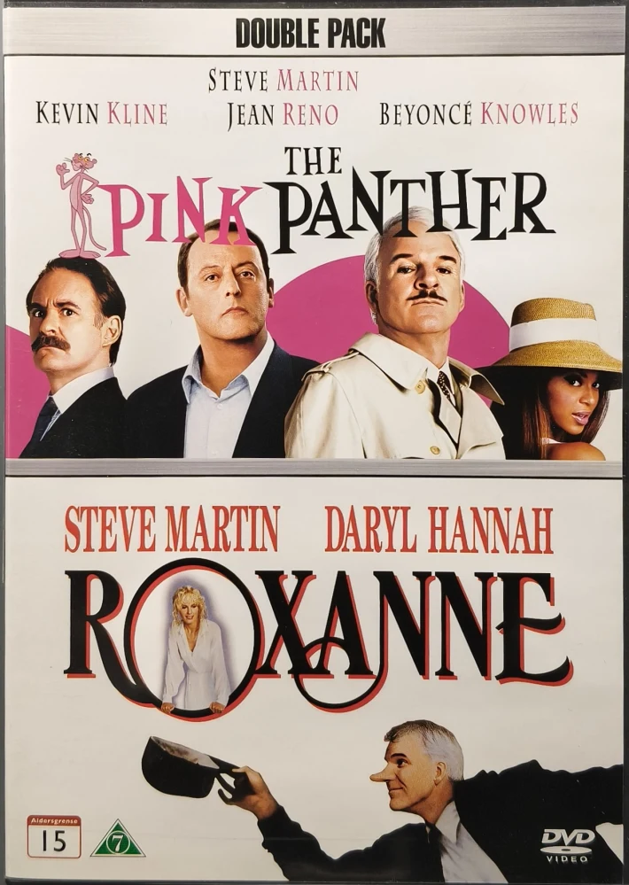 2 DVD) Steve Martin: The Pink Panther (2006) & Roxanne (1987)