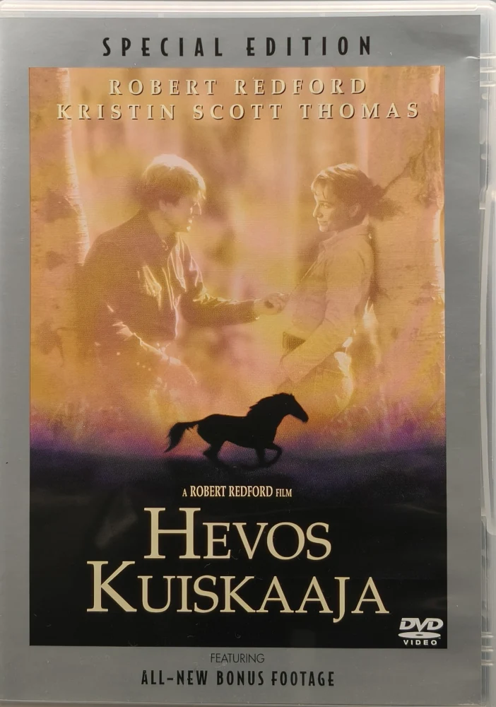 DVD) Robert Redford: Hevoskuiskaaja (1998) SUOMIKANNET