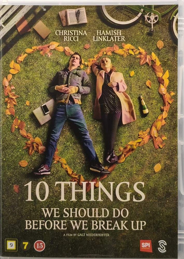 DVD) Christina Ricci: 10 THINGS WE SHOULD DO BEFORE WE BREAK UP (2020)