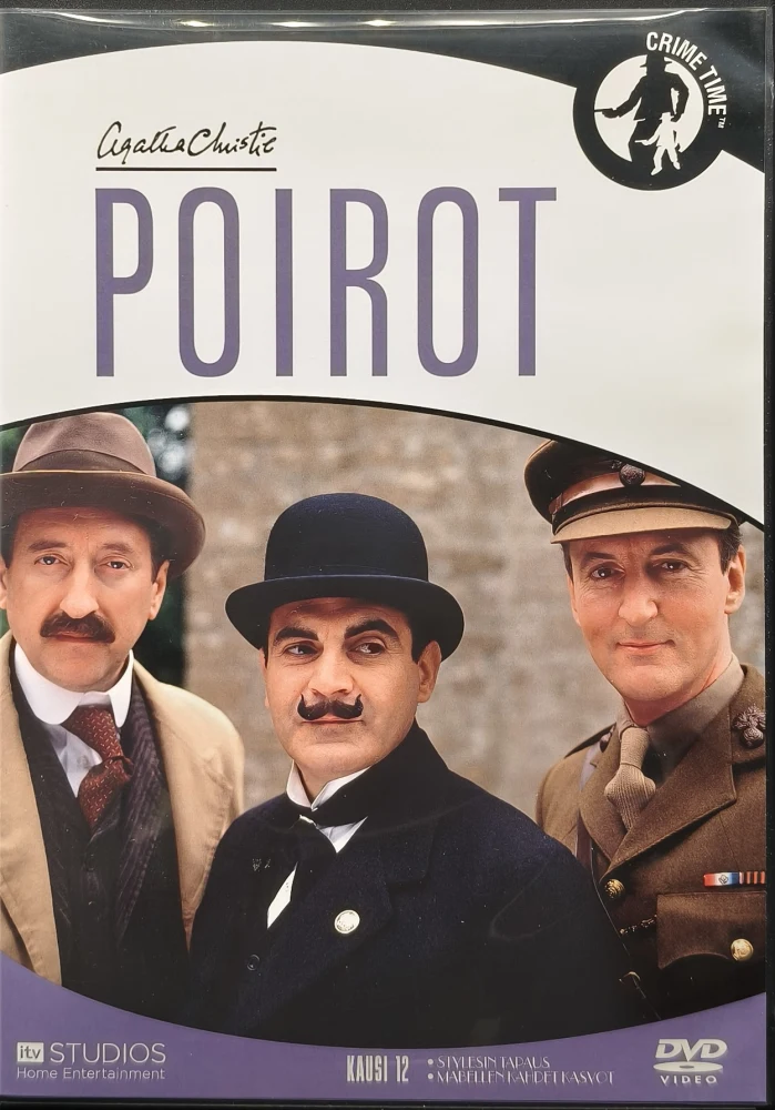 2 DVD) Agatha Christie: Poirot - Kausi 12 - SUOMIKANNET