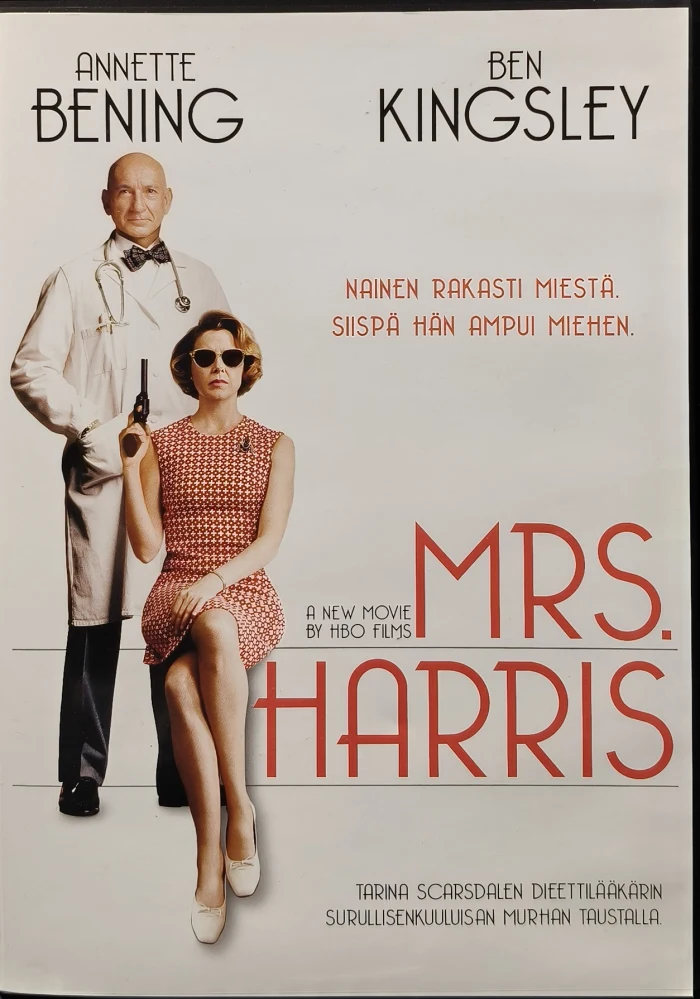 DVD) MRS. HARRIS (2006)  Annette Bening, Ben Kingsley.