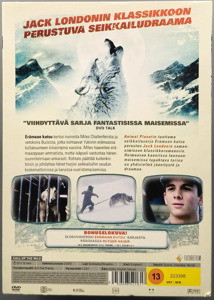 5 DVD) ERÄMAAN KUTSU: TV-sarja (2000) & elokuva (1997)