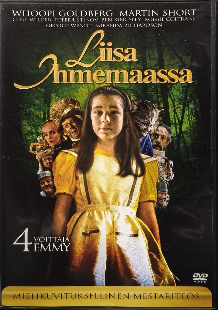 DVD) Liisa Ihmemaassa - Alice in Wonderland (1999) Martin Short
